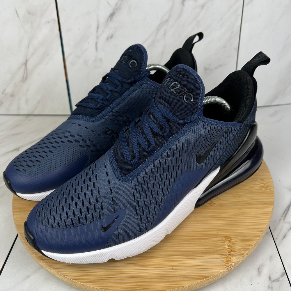 Nike Air Max 270 Mens Size 11 Midnight Navy Black Running Gym Shoes AH8050-400 - Picture 3 of 12